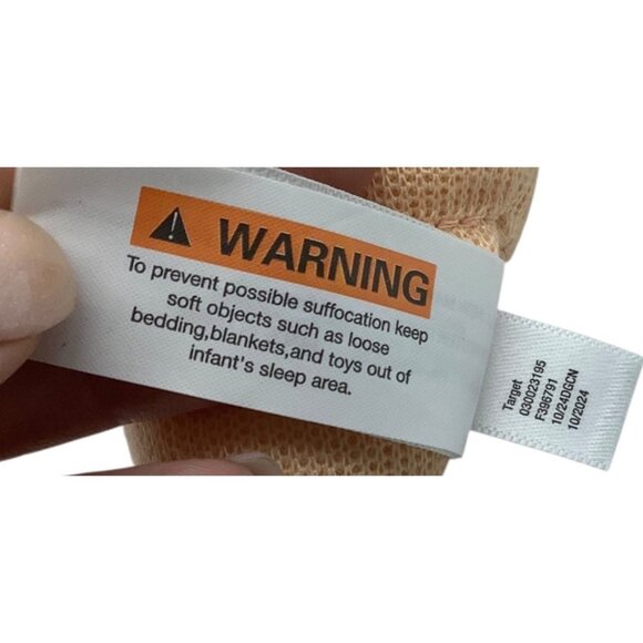 Cloud Island Interactive Carrot Plush Sensory Development Toy Mirror Teether NEW - Picture 4 of 5